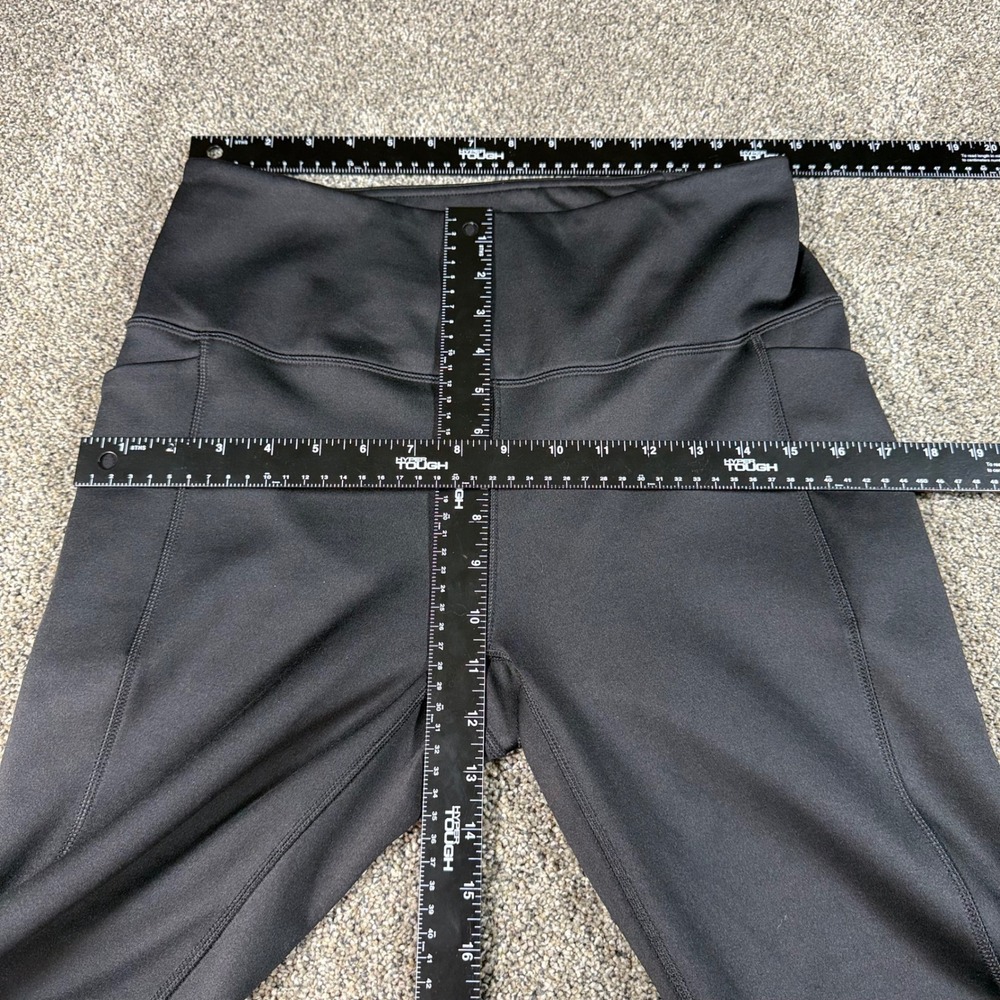 2 Pair Spyder Active Womens Black Leggings Pants Large Flare Bootcut and Skinny - Picture 11 of 13